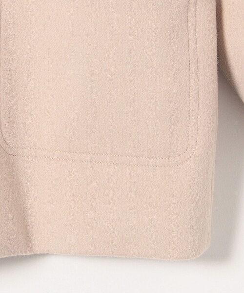 「SHIPS any」 ジップアップブルゾン 36 ネイビー レディース_画像7