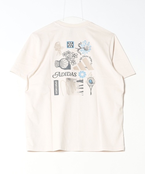 関税込【adidas】adidas Originals バック グラフィック Tシャツ adidas tシャツ アディダス W PHOTO バック グラフィックTシャツ