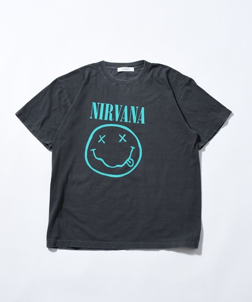 NIRVANA（MAMMUT） tシャツ アーティストTシャツ（NIRVANA ／ SMILEY