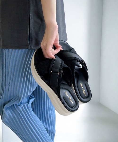 Sugar Sugar（シュガーシュガー） スニーカー クロスベルト エアリー