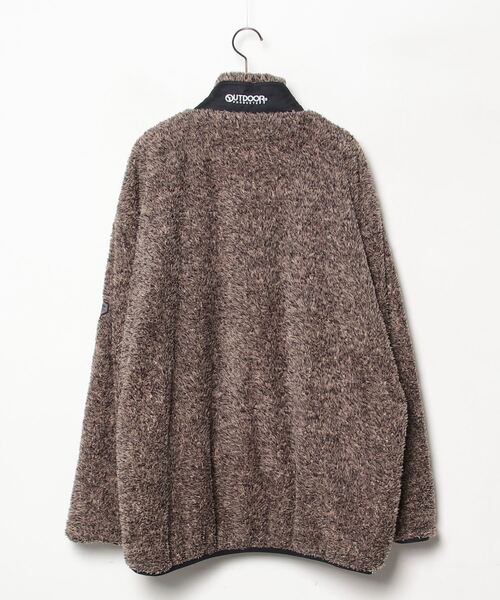 「OUTDOOR PRODUCTS」 刺繍ブルゾン 3L ブラウン メンズ_画像2