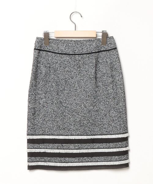 「Modify」 フリンジスカート 38 ブラック レディース_画像2