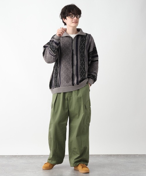 「RAGEBLUE」 長袖ニット LARGE グレー系その他 メンズ