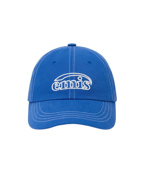 【emis】STRIPE BALL CAP_3colors ☆韓国人気☆ EMIS NEW LOGO MIX BALL CAP (wflagsemis-003) emis エミス
