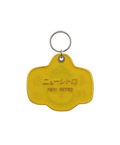 ニューレトロ キーホルダー スティッチワークキーホルダー キーリング