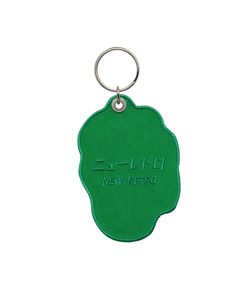 ニューレトロ キーホルダー スティッチワークキーホルダー キーリング