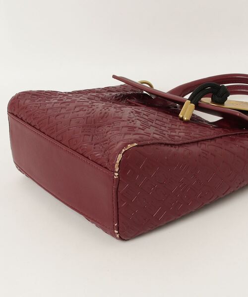 美品　DIESEL レッド ハンドバッグ ディーゼル DIESEL ハンドバッグ ショルダーバッグ フォンケース