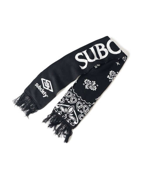khoki Color-block scarf マフラー KHOKI マフラー 「KHOKI / コッキ」Color-block scarf/カラー