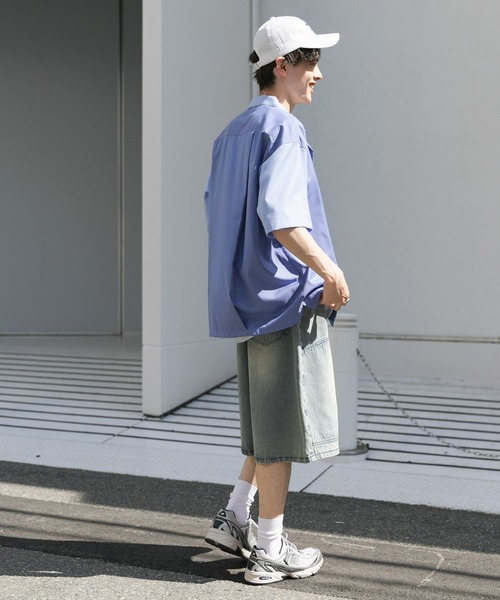 SENSE OF PLACE by URBAN RESEARCH シャツ バイカラーオープン