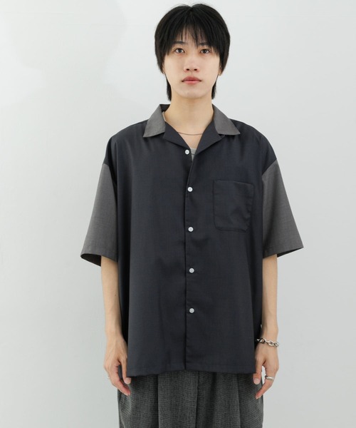 GORSCH⭕️極美品　オープンカラーショートスリーブシャツ　スラックス　セット オープンカラーショートスリーブシャツ – 買えるLEON