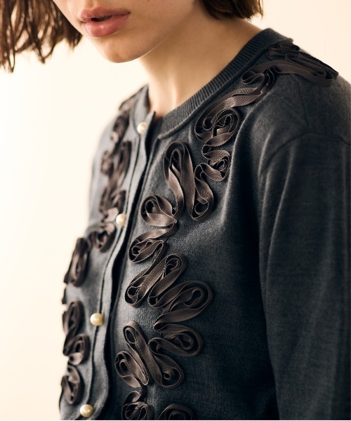 Marilyn Moon（マリリンムーン） カーディガン code embroidery