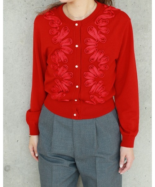 Marilyn Moon（マリリンムーン） カーディガン code embroidery