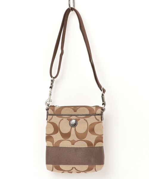 Coach ショルダーバッグ ブラウン/ブラック COACH 「COACH」 ショルダーバッグ - ブラウン レディース