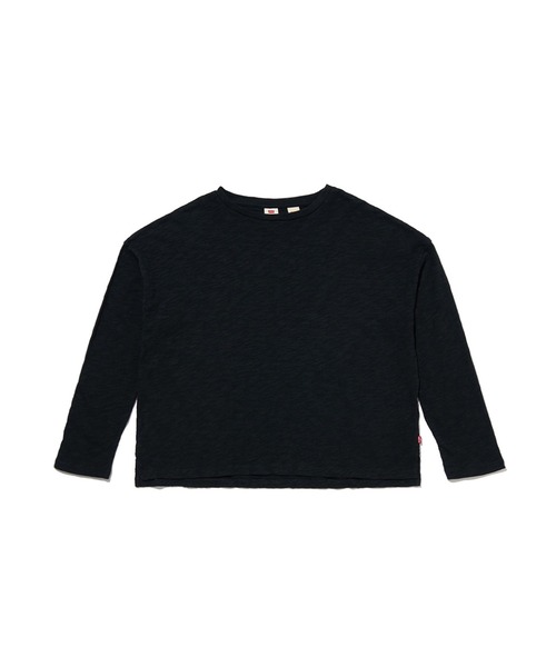 「Levi's」 長袖カットソー M ブラック レディース