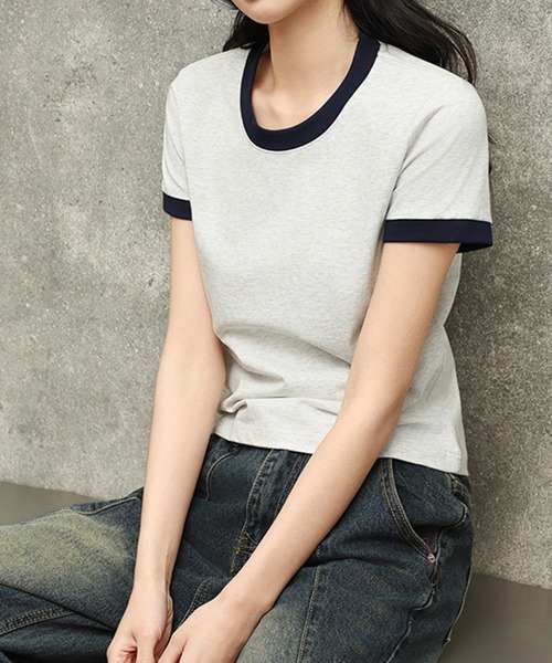 tシャツ リンガーTシャツ レディース : ZOZOTOWN Yahoo!店 - 通販