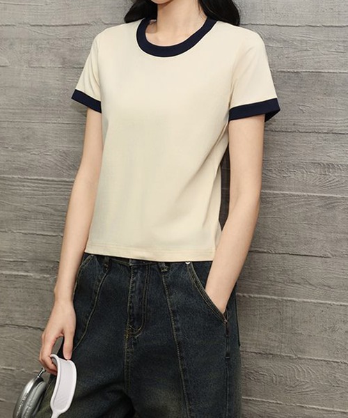 tシャツ リンガーTシャツ レディース : ZOZOTOWN Yahoo!店 - 通販
