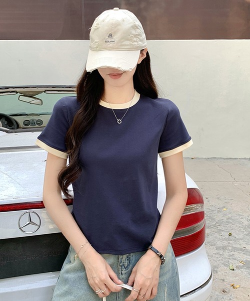 tシャツ リンガーTシャツ レディース : ZOZOTOWN Yahoo!店 - 通販