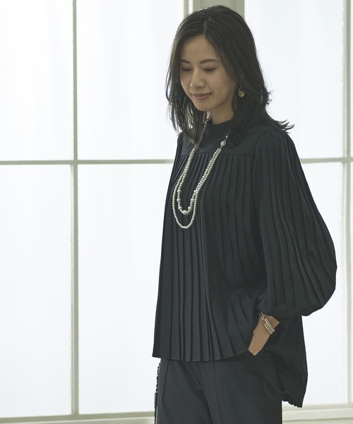 「RUIRUE BOUTIQUE」 パンツスーツ M ネイビー レディース