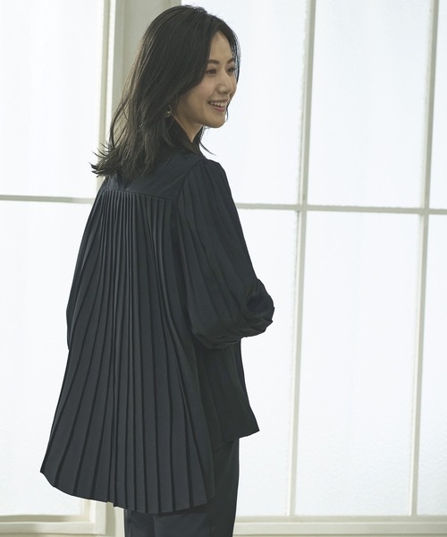 「RUIRUE BOUTIQUE」 パンツスーツ M ネイビー レディース