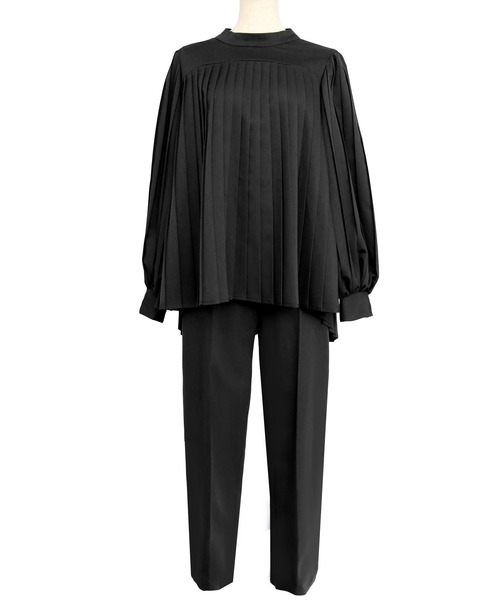 「RUIRUE BOUTIQUE」 パンツスーツ M ネイビー レディース