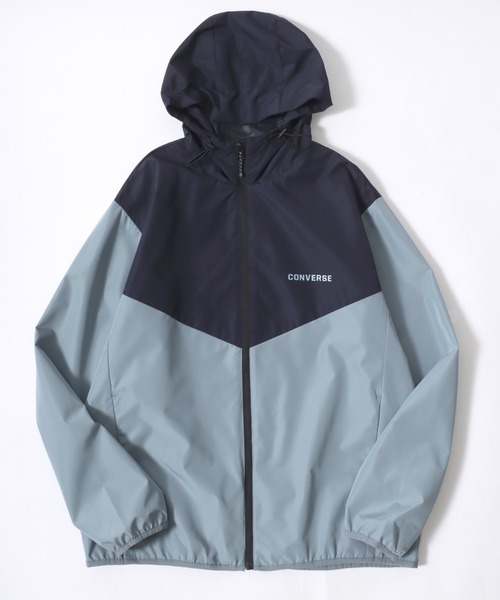 「CONVERSE」 マウンテンパーカー L ブルー系その他 メンズ