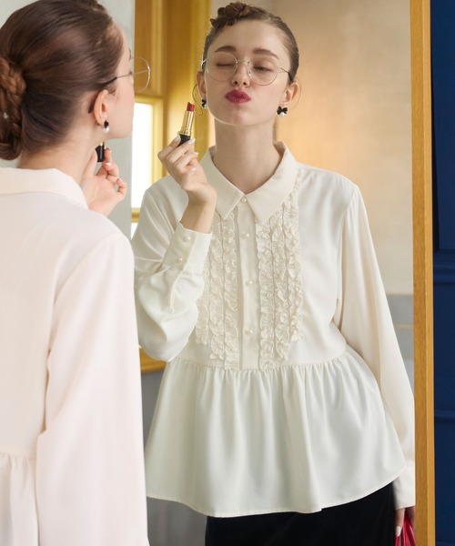 BONLECILL noir ブラウス シャツ 「BONLECILL noir」ボリューム