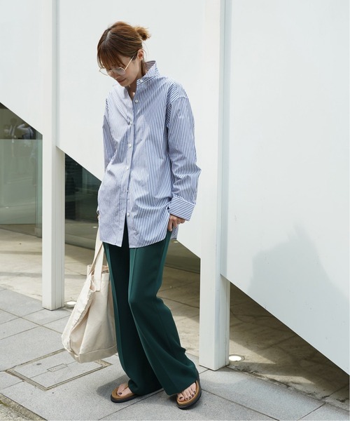 【LISS】 グリーン ズボン美品 LISS】 グリーン ズボン美品