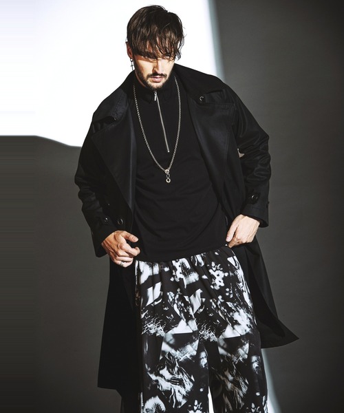 NO ID.（ノーアイディー） ポロシャツ ハーフZIP-BIG-PO(プルオーバー