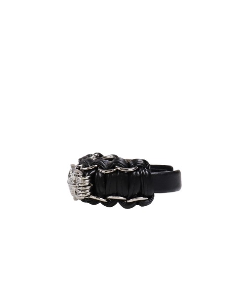 TOGA ブレスレット LEATHER BRAID BANGLE レディース : ZOZOTOWN