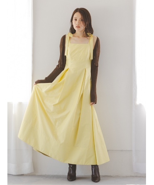 snidel ワンピース キャミ付き SNIDEL ワンピース タックキャミワンピース : ZOZOTOWN Yahoo!店