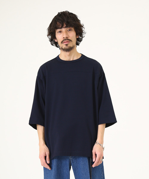 「marka」 7分袖Tシャツ 1 ベージュ メンズ