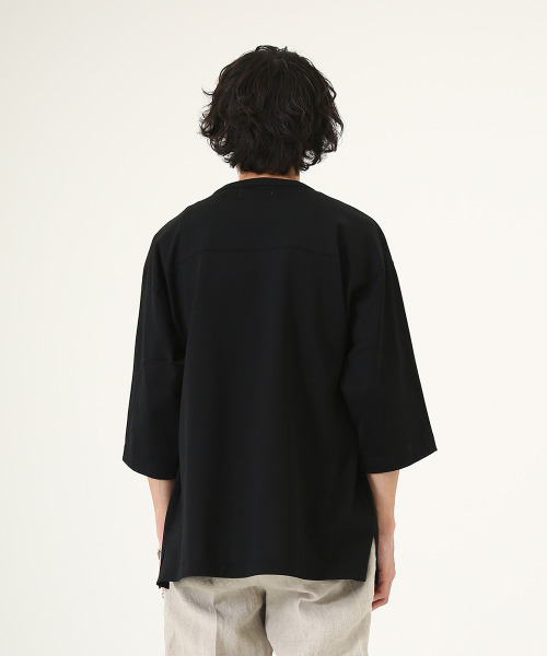 「marka」 7分袖Tシャツ 1 ベージュ メンズ