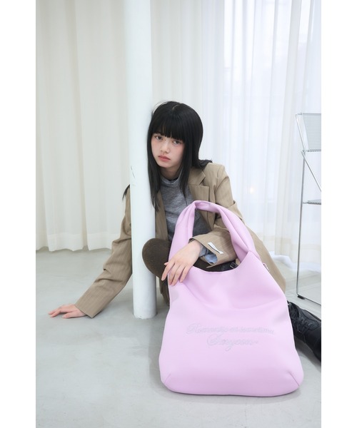 Smyeon ショルダーバッグ バッグ Soft embroidery shoulder bag/ソフト