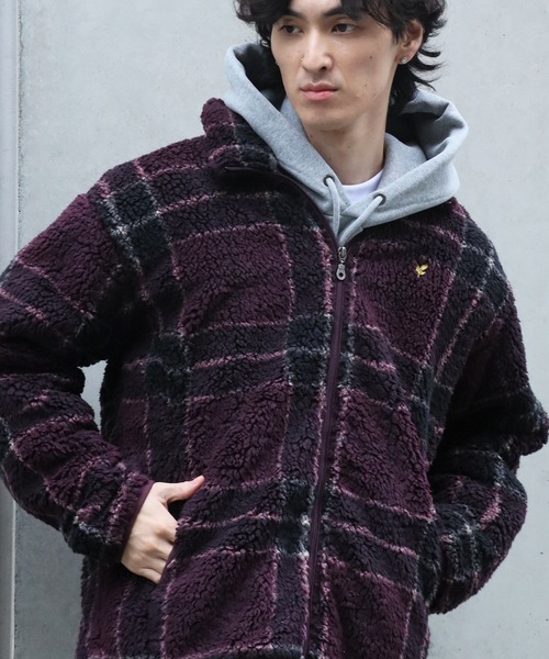 LYLE&SCOTT(ライルアンドスコット) ブルゾン アウター ボアフリース LYLE&SCOTT(ライルアンドスコット) ブルゾン アウター ボアフリース