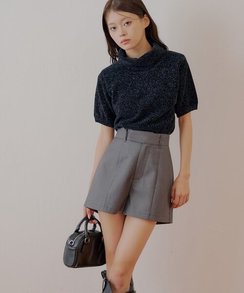 Chico（チコ） パンツ バックネームショートパンツ レディース