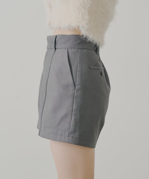 【chico】 Chico（チコ） パンツ 「セットアップ対応」コンパクトニットショート