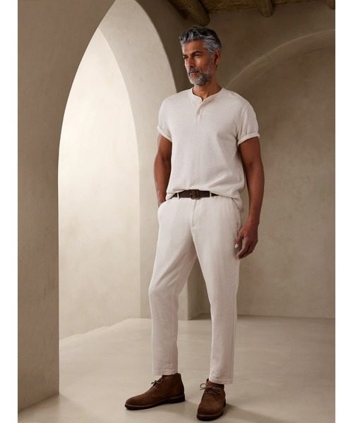 「BANANA REPUBLIC FACTORY STORE」 チノパンツ 34/30 ネイビー メンズ_画像2