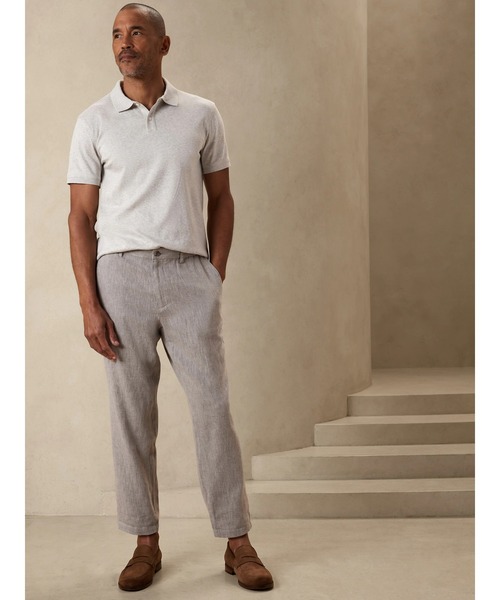 「BANANA REPUBLIC FACTORY STORE」 チノパンツ 34/30 ネイビー メンズ_画像7