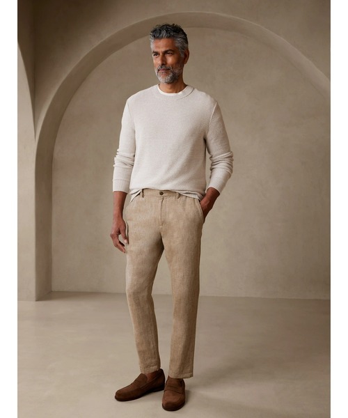 「BANANA REPUBLIC FACTORY STORE」 チノパンツ 34/30 ネイビー メンズ_画像8