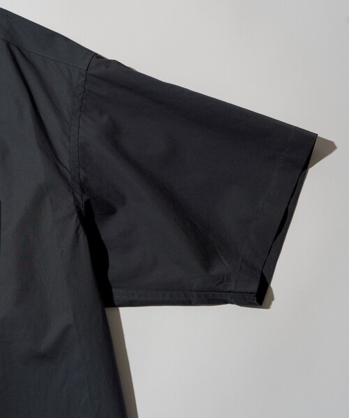 「FREAK'S STORE」 半袖シャツ SMALL チャコールグレー メンズ_画像5
