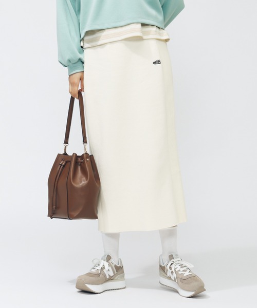 New Balance ベージュ カーゴスカート 接触冷感 New Balance（ニューバランス） ロング スカート : ZOZOTOWN Yahoo!店