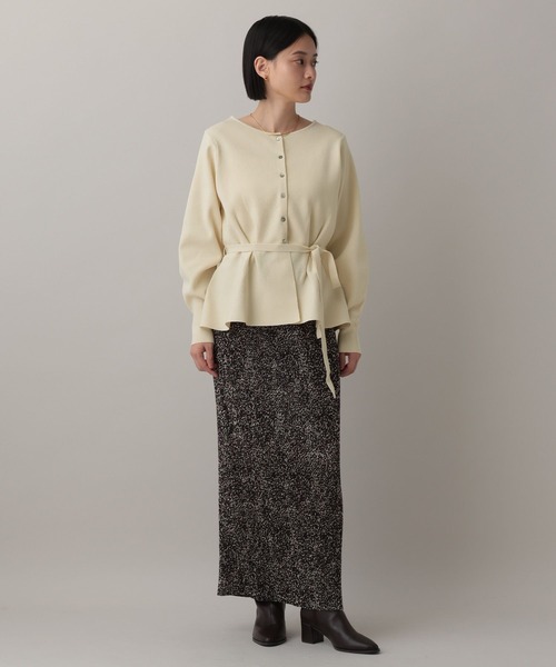 A part by（アパートバイ） カーディガン 「WEB限定」2WAYペプラム