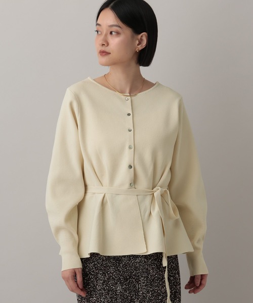 A part by（アパートバイ） カーディガン 「WEB限定」2WAYペプラム