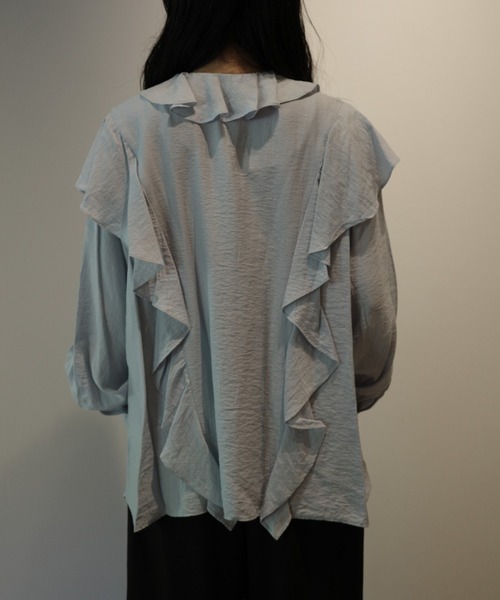 MANOF（マノフ） ブラウス シャツ MANOF RAFFLE SHIRTS レディース