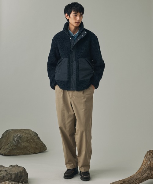 AIGLE ブルゾン Sサイズ AIGLE（エーグル） ブルゾン アウター パッチポケット 異素材切り替え