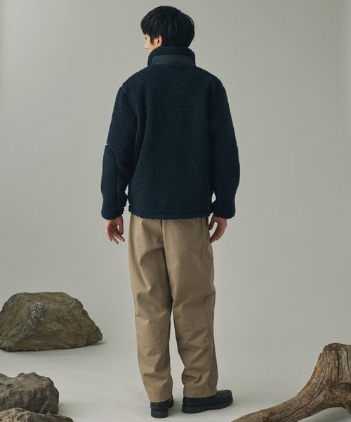 AIGLE（エーグル） ブルゾン アウター パッチポケット 異素材切り替え
