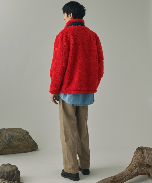 AIGLE（エーグル） ブルゾン アウター パッチポケット 異素材切り替え
