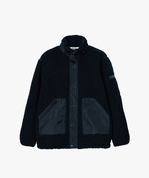AIGLE（エーグル） ブルゾン アウター パッチポケット 異素材切り替え