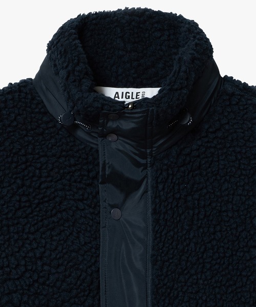 AIGLE（エーグル） ブルゾン アウター パッチポケット 異素材切り替え