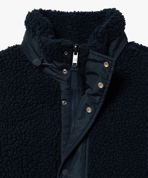 AIGLE（エーグル） ブルゾン アウター パッチポケット 異素材切り替え